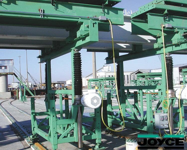 Assembled Joyce/Dayton actuators showcasing various models and configurations
